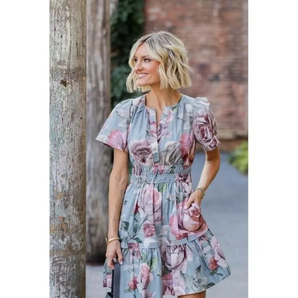 NWT Size 3X- Loverly Grey x Anthropologie The Somerset Mini Dress (NWT US$ 140) - Picture 5 of 15